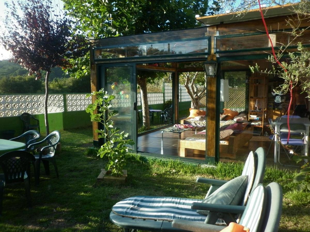 Cabana Rustica En Plena Naturaleza En Playa De Nerga, Ria De Vigo, Hio Exterior photo
